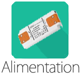 Alimentation led