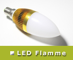 Ampoule led flamme