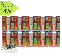 Pack 10 ampoules led G4, 1.5W, SMD, blanc neutre Vision EL