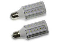 Lot de 2 ampoules led E27, 10W, 360°, blanc froid