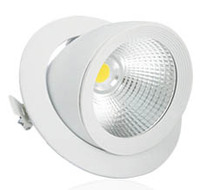 Spot escargot rond, 30W, blanc neutre Vision EL