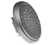 Ampoule led AR111 (G53), 15W, 790 lm, 25°,blanc froid