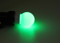 Ampoule led B22, 0.W (équivalent 2.5W), verte