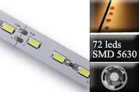 Bandeau led rigide, 20W, blanc chaud / blanc froid