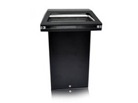 Borne lumineuse led - gris anthracite 