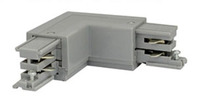 Raccord pour rail en L, blanc/gris/noir 