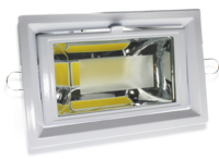 Downlight encastré led rectangulaire, blanc chaud V-TAC