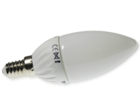 Ampoule led flamme 4W, E14, 180°, 320 lm, blanc chaud V-TAC