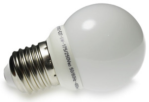 Ampoule led E27, 5W, 450 lm, 2700°K