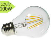 Ampoule led filament, E27, 10W, dimmable, blanc chaud I Light