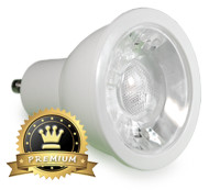 Ampoule led COB GU10 PREMIUM 5W - 60° - 450 lm - 4000°K 