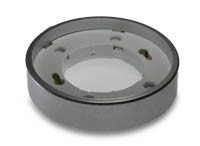 Support pour ampoule led GX5.3, gris satiné