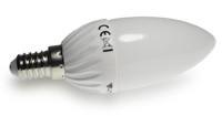 Ampoule led Bougie E14, 4W - 350 lm - blanc neutre 