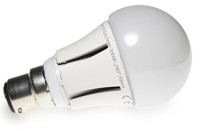 Ampoule led B22, 10W, blanc chaud
