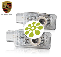 Logo de porte led PORSCHE 