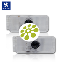 Lumière portière avec logo PEUGEOT 