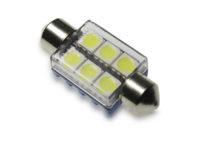 Ampoule led voiture, navette de 39 mm, 1.8W, blanc 