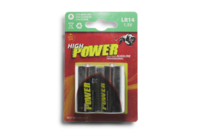Pack de 2 piles LR14, 1.5V Sundex