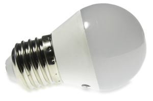 Ampoule led E27, 4W, 320 lm, 180°, blanc chaud