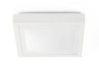 Plafonnier carré TOLA-2 blanc 