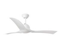Ventilateur LAKKI (Blanc brillant) 
