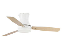 Ventilateur TONSAY (Blanc, marron ou nickel) 