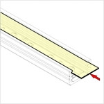 Vitre pour profilé Slim 