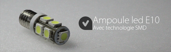 ampoule led E10